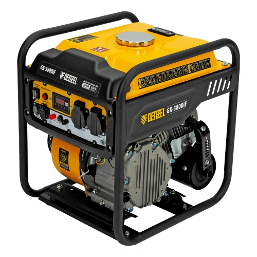 Генератор инверторный GK-3800iF, 3,8 кВт, 230 В, ручной старт DENZEL по ценам производителя в Москве с доставкой по всей России