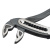 Клещи переставные, обливные рукоятки, 240 мм Denzel по ценам производителя в Москве с доставкой по всей России