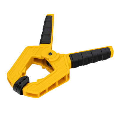 Струбцина клещеобразная, усиленная 80 х 60 мм, двухкомпонентные рукоятки Denzel по ценам производителя в Москве с доставкой по всей России