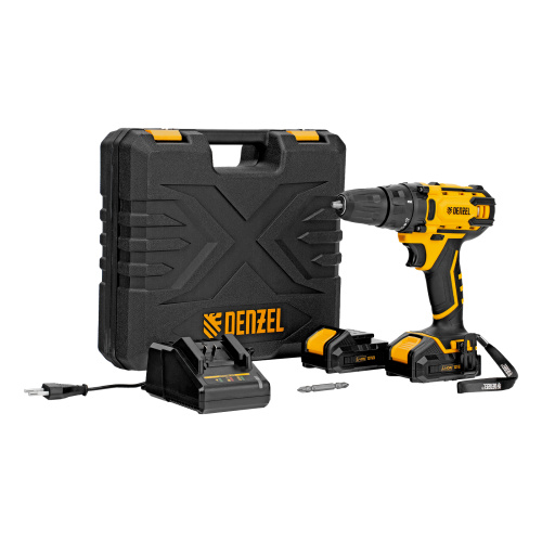 Дрель-шуруповерт аккумуляторная CDL-12-02BM, Li-Ion, 12 В, 2 акк. Denzel по ценам производителя в Москве с доставкой по всей России