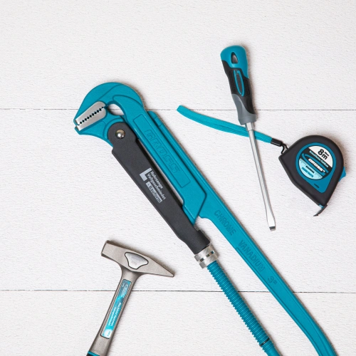 Ключ трубный рычажный 3, №4, цельнокованый, CrV, тип "L" Gross по ценам производителя в Москве с доставкой по всей России