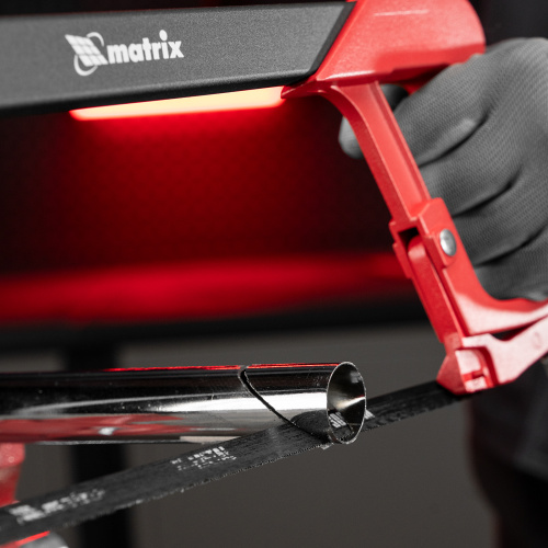 Ножовка по металлу, 300 мм, биметаллическое полотно, обрезиненная рукоятка Matrix по ценам производителя в Москве с доставкой по всей России