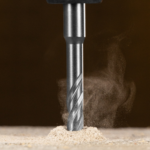 Бур по бетону, цельная крестовая пластина, 8x115 мм, SDS PLUS Denzel по ценам производителя в Москве с доставкой по всей России