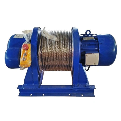 Лебедка электрическая 2000кг  70м с канатом 380В TOR KDJ PRO по ценам производителя в Москве с доставкой по всей России