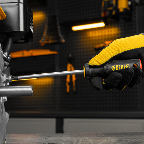 Отвертка, PH3х150 мм, S2, 3к рукоятка Denzel по ценам производителя в Москве с доставкой по всей России