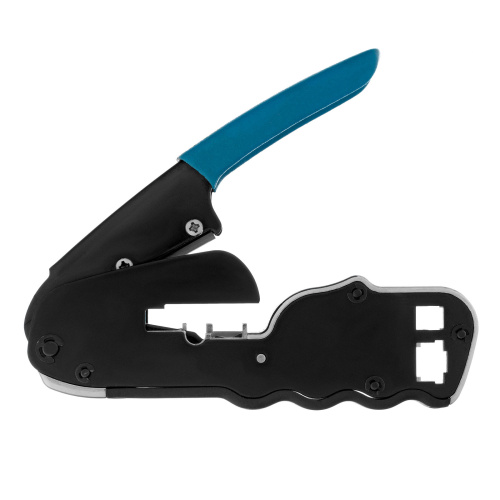 Клещи для обжима телефонных и компьютерных клемм RJ45, 8P и RJ11/12, 6P, компактный размер, CAT5 Gross по ценам производителя в Москве с доставкой по всей России