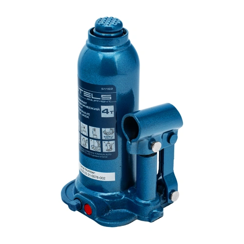 Домкрат гидравлический бутылочный, 4 т, h подъема 188-363 мм Stels по ценам производителя в Москве с доставкой по всей России