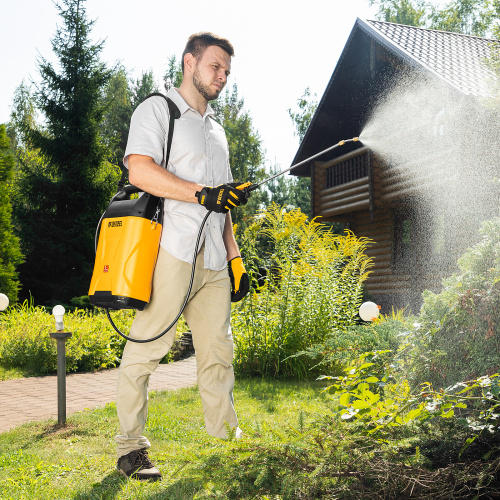 Опрыскиватель аккумуляторный D-8LI, 8 л, 12 В, 2 Ач Denzel по ценам производителя в Москве с доставкой по всей России