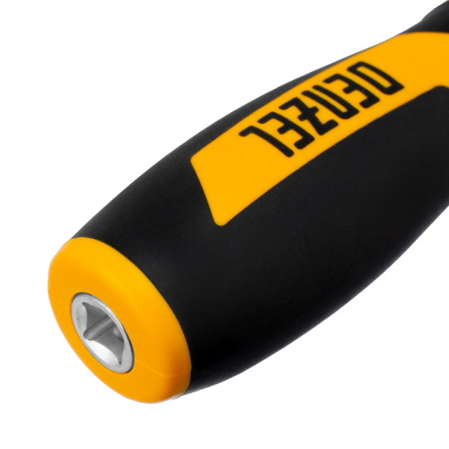 Набор инструментов, 1/2", 1/4", CrV, S2, пластиковый кейс, 109 предметов Denzel по ценам производителя в Москве с доставкой по всей России