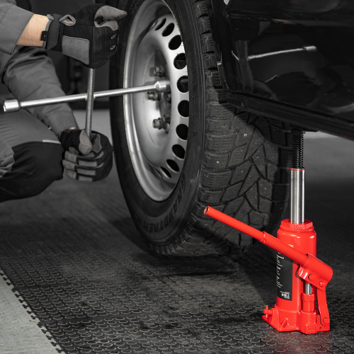 Домкрат гидравлический бутылочный, 5 т, h подъема 195-380 мм Sparta по ценам производителя в Москве с доставкой по всей России