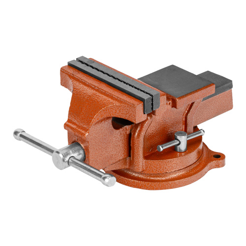 Тиски слесарные, 125 мм, поворотные, с наковальней Sparta по ценам производителя в Москве с доставкой по всей России