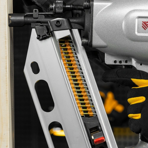 Гвозди для пнев. нейлера (оцинк.) длина - 50 мм, диам. - 2,9 мм, 2000 шт. Denzel по ценам производителя в Москве с доставкой по всей России