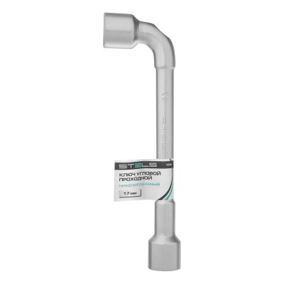 Ключ угловой проходной 17 мм Stels по ценам производителя в Москве с доставкой по всей России