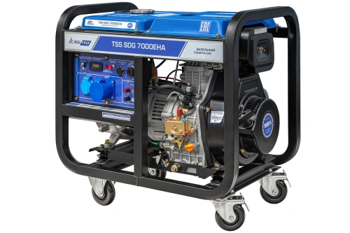 Дизель генератор TSS SDG 7000EHA по ценам производителя в Москве с доставкой по всей России