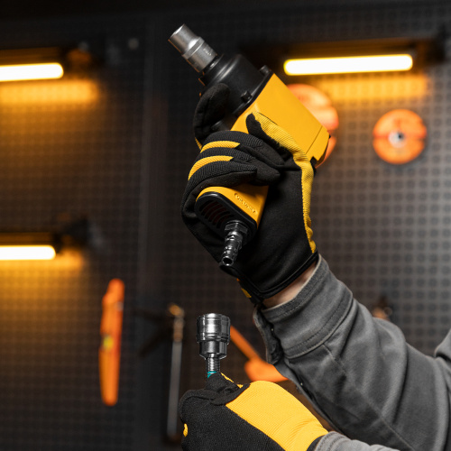 Полиуретановый спиральный шланг профессиональный BASF, 10 м, с быстросъемными соединениями Stels по ценам производителя в Москве с доставкой по всей России