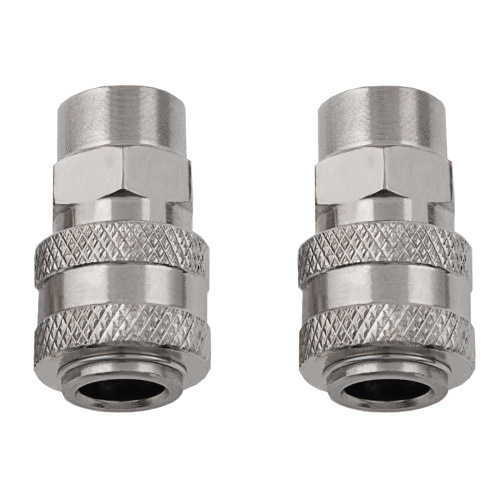 Муфта универсальная быстросъемная ("мама") 3/8, внутренняя резьба, 2 шт, Stels по ценам производителя в Москве с доставкой по всей России