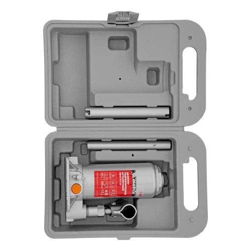 Домкрат гидравлический бутылочный, 3 т, h подъема 178-343 мм, в пластиковом кейсе Matrix по ценам производителя в Москве с доставкой по всей России