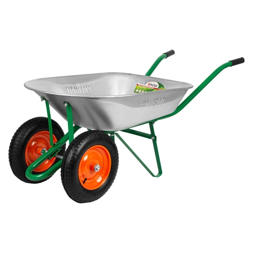 Тачка садовая, два колеса, грузоподъемность 170 кг, объем 78 л Palisad по ценам производителя в Москве с доставкой по всей России