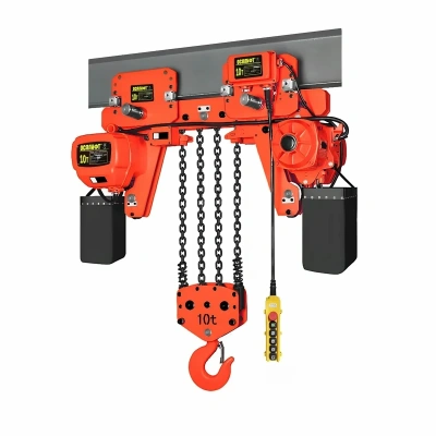 10т 12м УСВ таль цепная ТЭЦ OCALIFT 10-04LHS 380в передвижная односкоростная купить в Москве с доставкой по всей России | ProtosMarket.ru
