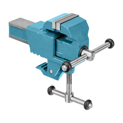 Тиски слесарные, 63 мм, крепление для стола, винтовой зажим (Глазов) по ценам производителя в Москве с доставкой по всей России