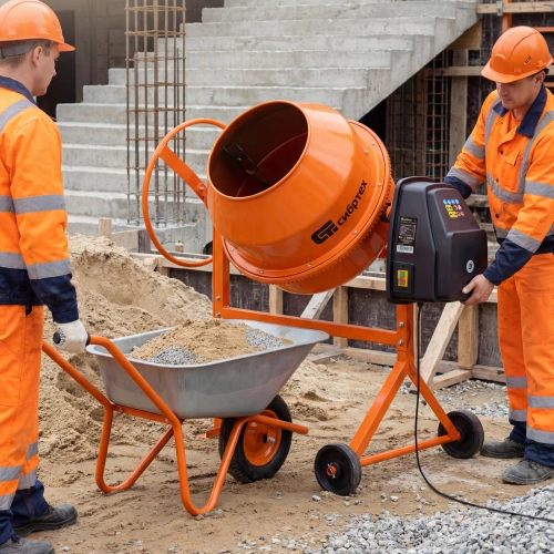 Бетоносмеситель БСН-180, мощность 700 Вт Сибртех купить в Москве с доставкой по всей России | ProtosMarket.ru