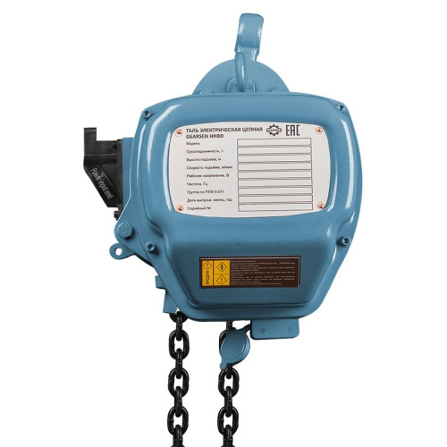 Таль электрическая цепная GEARSEN HHBD 10120 по ценам производителя в Москве с доставкой по всей России