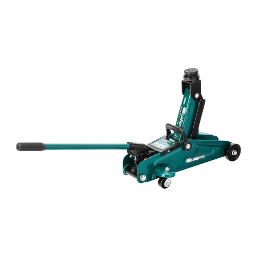 Домкрат гидравлический подкатной, 2 т, 127-330 мм, в пласт. кейсе Сибртех по ценам производителя в Москве с доставкой по всей России