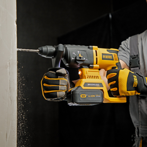 Перфоратор аккумуляторный BLRH-IB-26 Li-Ion, 18 В Denzel по ценам производителя в Москве с доставкой по всей России