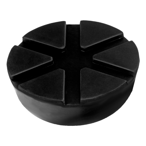 Резиновая опора для подкатного домкрата универсальная, D 89 мм, D 60 мм, H 35 мм Matrix по ценам производителя в Москве с доставкой по всей России