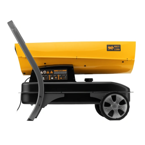 Дизельная тепловая пушка DHG-45i, 45 кВт, 1000 м3/ч, прямой нагрев, электронный термостат Denzel по ценам производителя в Москве с доставкой по всей России