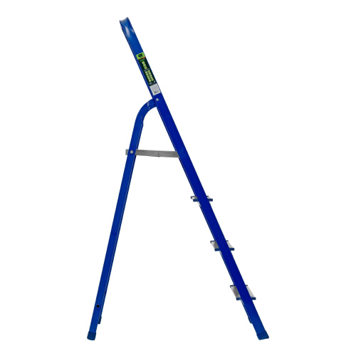 Стремянка, 4 ступени, стальной профиль, алюминиевые ступени Сибртех по ценам производителя в Москве с доставкой по всей России