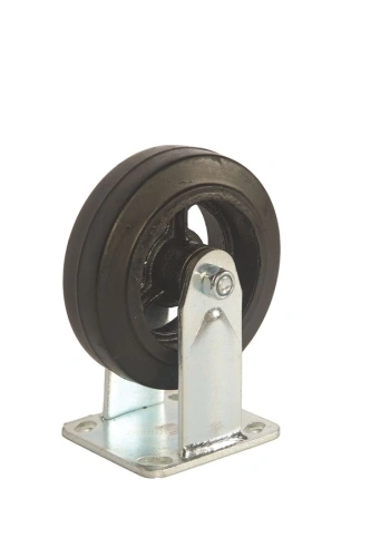 Колесо большегрузное неповоротное FCd 63 150 мм обрезиненное (F) по ценам производителя в Москве с доставкой по всей России