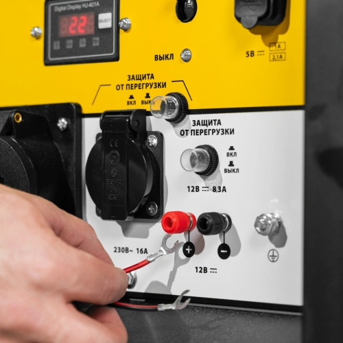 Генератор дизельный DES-55, 5,5 кВт, 230 В, 11 л, ручной стартер Denzel по ценам производителя в Москве с доставкой по всей России