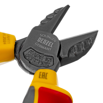 Бокорезы, диэлектрические рукоятки, до 1000 В, трехкомпонентные рукоятки, 180 мм Denzel по ценам производителя в Москве с доставкой по всей России