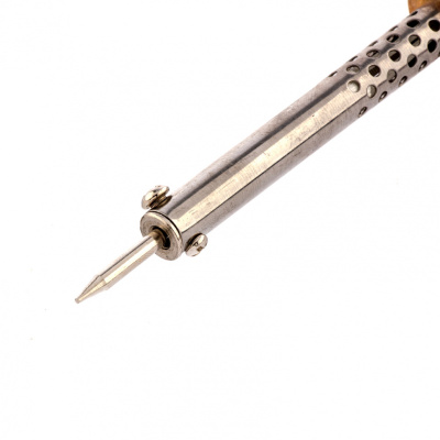 Паяльник с ручкой из дерева, 30 Вт, 220 В Sparta по ценам производителя в Москве с доставкой по всей России