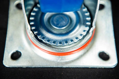 Колесо поворотное резина SRCLb 63 160 мм с тормозом (F) по ценам производителя в Москве с доставкой по всей России