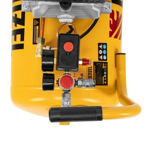 Компрессор воздушный, прямой привод DC1500/50, 1.5 кВт, 50 литров, 220 л/мин Denzel по ценам производителя в Москве с доставкой по всей России