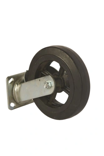 Колесо большегрузное поворотное SCdb 80 200 мм обрезиненное с тормозом (N) по ценам производителя в Москве с доставкой по всей России