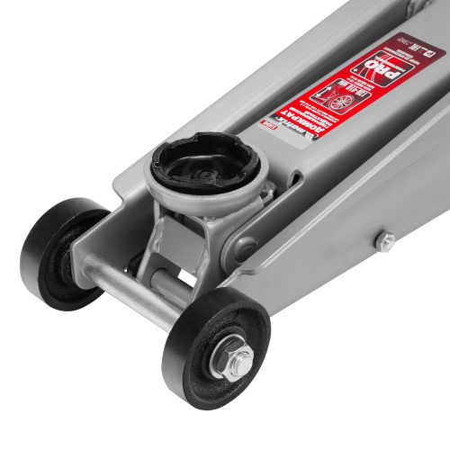 Домкрат гидравлический подкатной, 3 т, высота подъема 130-410 мм, поворотная ручка Matrix по ценам производителя в Москве с доставкой по всей России