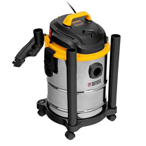 Пылесос строительный SVC15, 1200 Вт, бак 15 л, шланг 2 м Denzel по ценам производителя в Москве с доставкой по всей России
