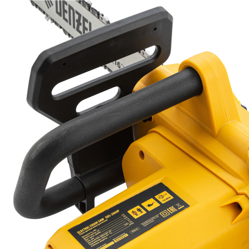 Пила цепная электрическая EDS-2000P, 2 кВт,поперечная, шина 40 см, шаг 3/8, паз 1.3 мм, 57 звеньев Denzel по ценам производителя в Москве с доставкой по всей России