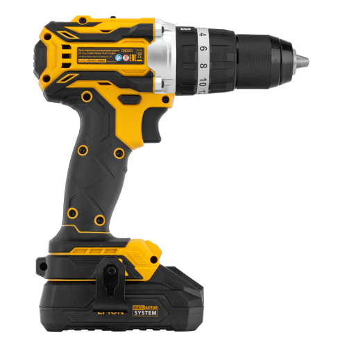 Дрель-шуруповерт аккумуляторная ударная бесщет CIDB-18-02, Li-Ion, 18 В Denzel по ценам производителя в Москве с доставкой по всей России