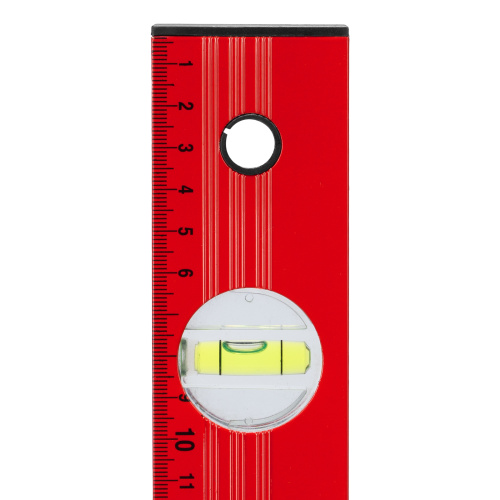 Уровень алюминиевый, 1200 мм, 3 глазка, красный, линейка Matrix по ценам производителя в Москве с доставкой по всей России