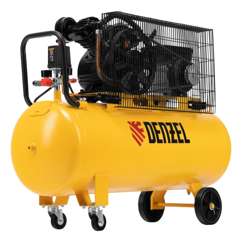 Компрессор воздушный BCV2200/100, ременный привод, 2.2 кВт, 100 литров, 370 л/мин Denzel купить в Москве с доставкой по всей России | ProtosMarket.ru