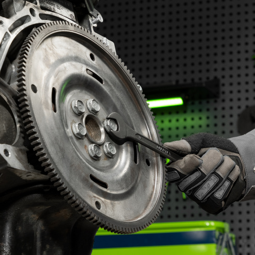 Набор ключей комбинированных, 6 - 22 мм, 12 шт., CrV, фосфатированные Сибртех по ценам производителя в Москве с доставкой по всей России