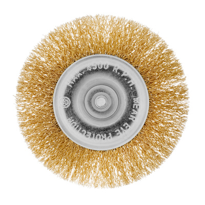 Набор щеток для дрели, 6 шт, 5 плоских 40-50-65-75-100 мм + 1 "чашка" 50 мм, со шпильками Matrix по ценам производителя в Москве с доставкой по всей России