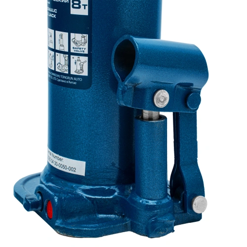 Домкрат гидравлический бутылочный, 8 т, h подъема 222-447 мм Stels по ценам производителя в Москве с доставкой по всей России