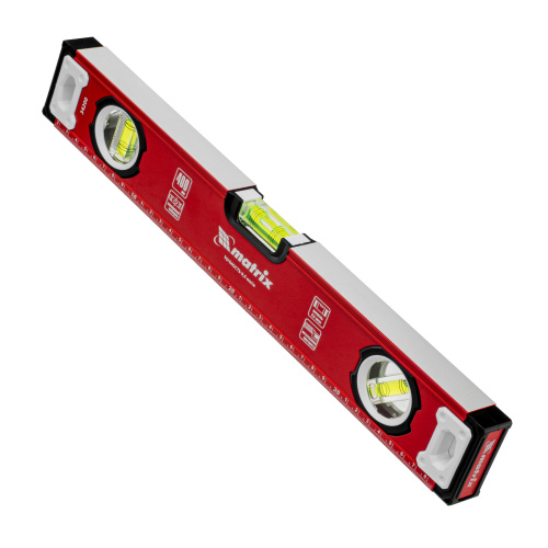 Уровень алюминиевый, фрезерованный, 3 глазка, 400 мм Matrix по ценам производителя в Москве с доставкой по всей России