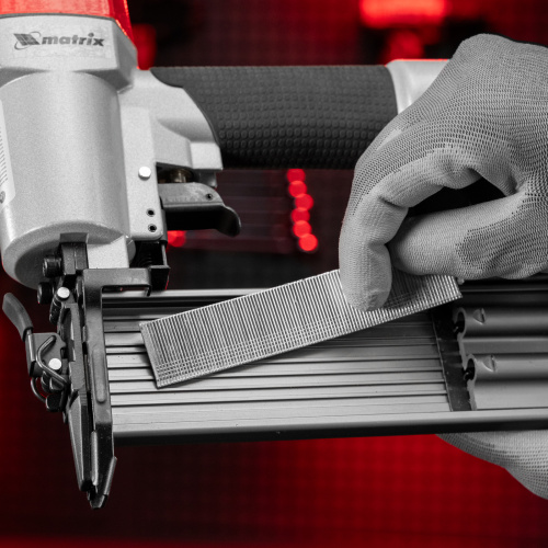 Гвозди для пневматического нейлера, длина 25 мм, ширина 1.25 мм, толщина 1 мм, 5000 шт Matrix по ценам производителя в Москве с доставкой по всей России