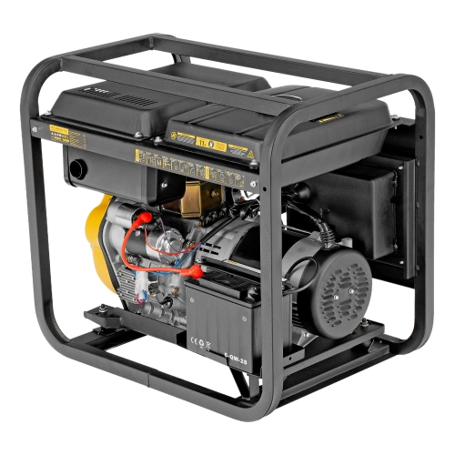 Генератор дизельный DES-55E, 5,5 кВт, 230 В, 11 л, электростартер Denzel по ценам производителя в Москве с доставкой по всей России